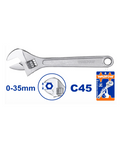 Wadfow Adjustable Wrench 12" 300mm - ToolMaster Sri Lanka s2