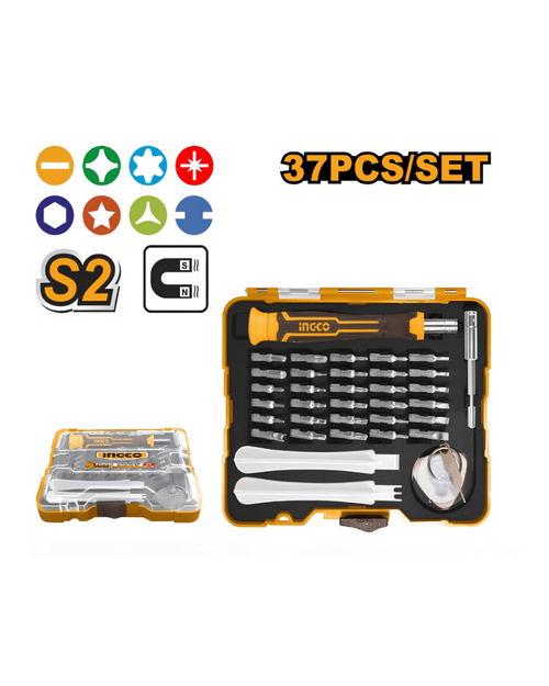 Ingco 37 Pcs Precision Screwdriver Set - ToolMaster - Sri Lanka's Trusted Powertool Store.