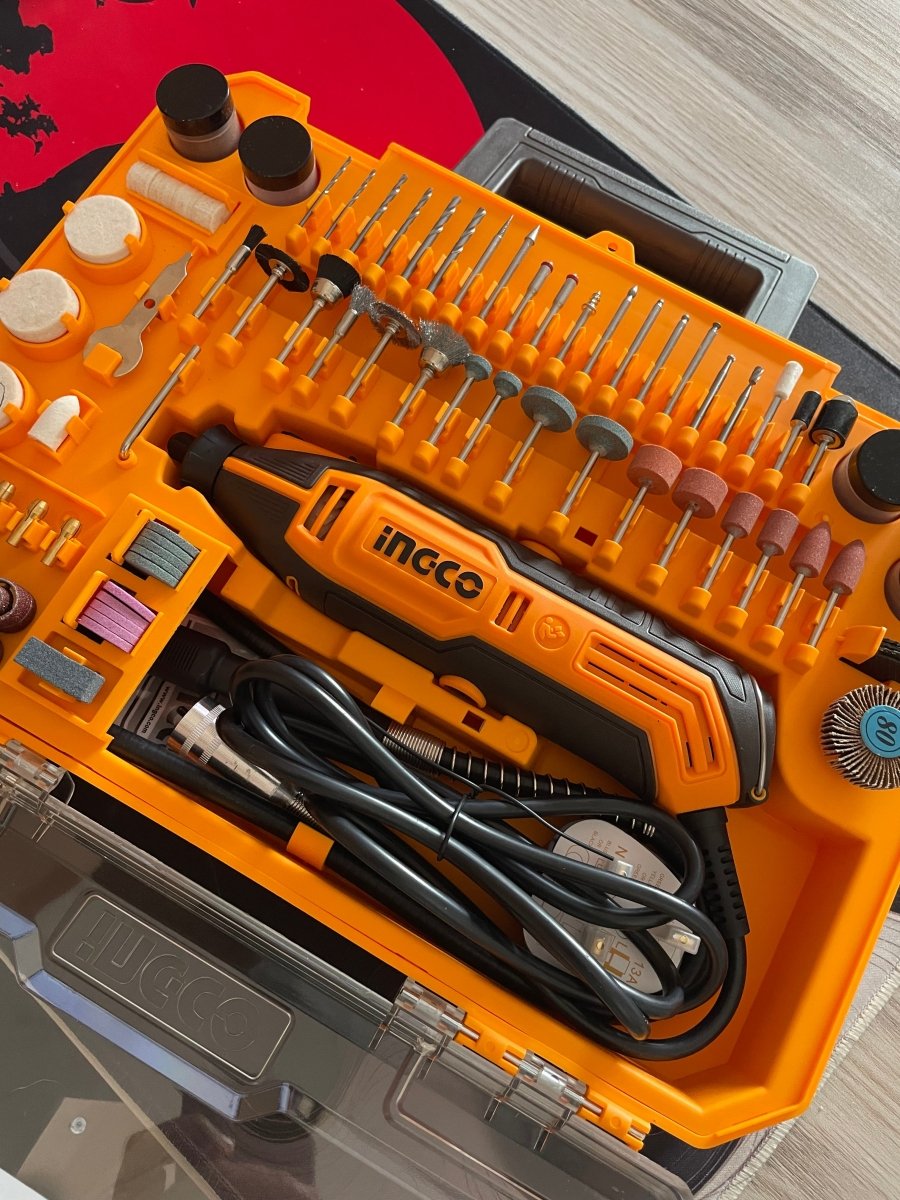 Ingco Mini Grinder 130W Set 252 Pcs- ToolMaster Sri Lanka