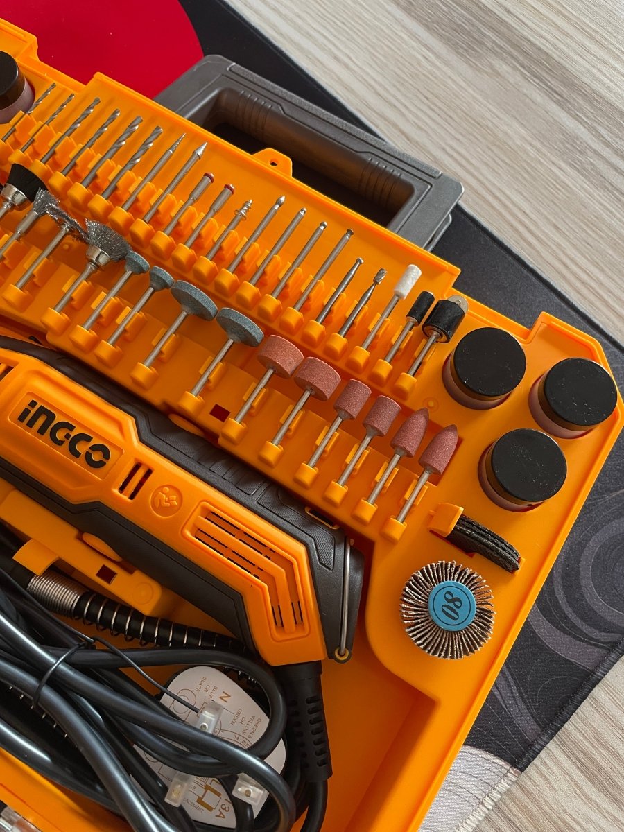Ingco Mini Grinder 130W Set 252 Pcs- ToolMaster Sri Lanka