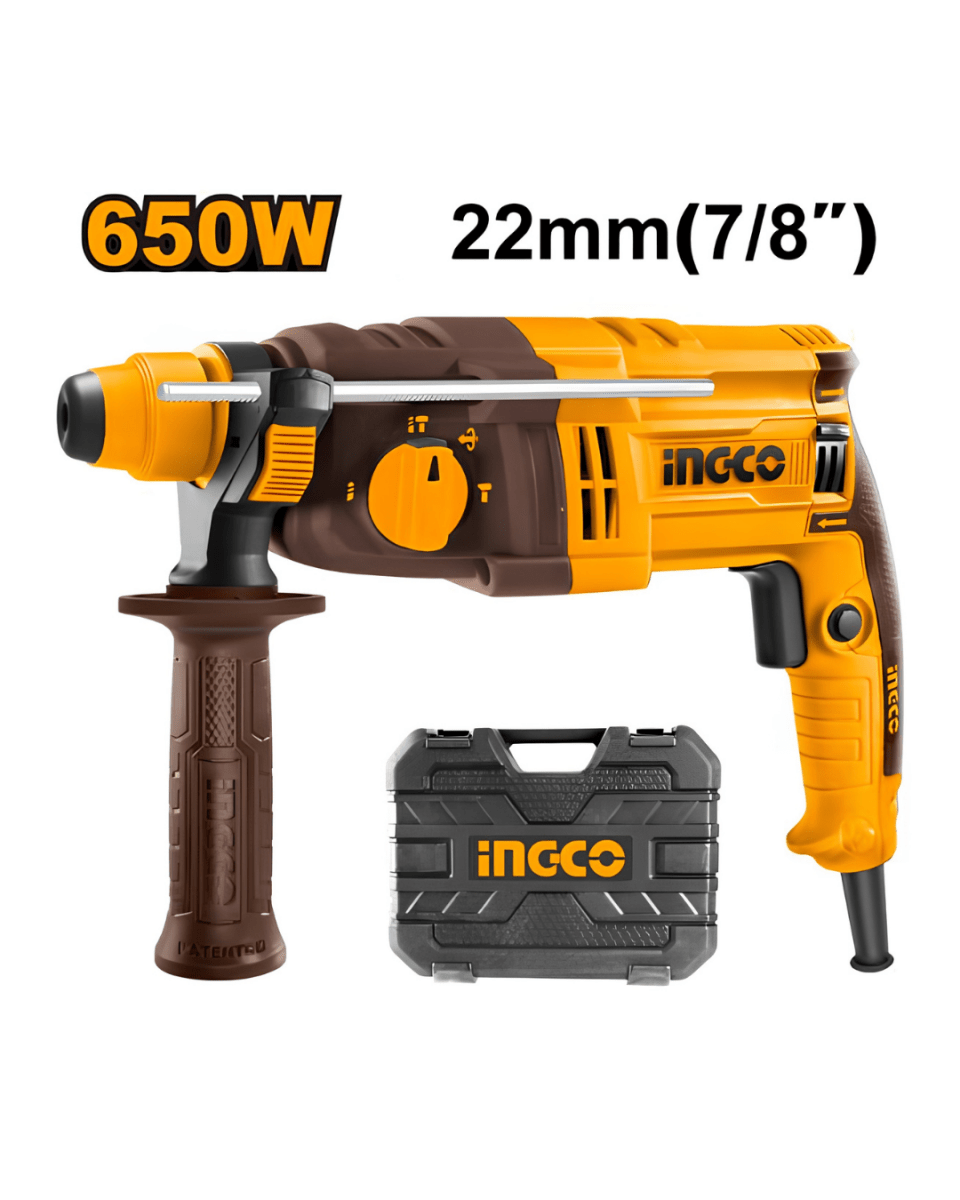 Ingco Rotary Hammer 650W- ToolMaster Sri Lanka
