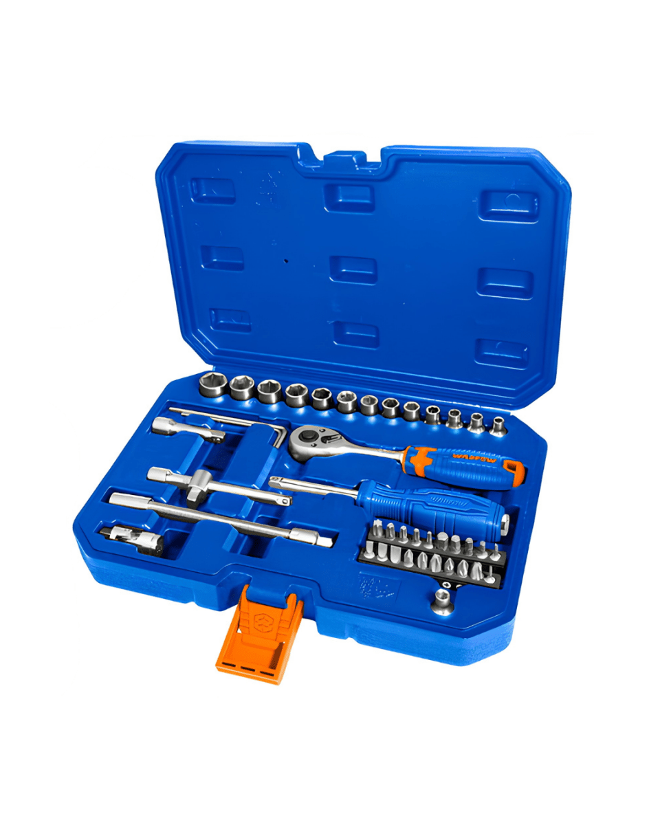 Wadfow 45 Pcs 1/4" Socket Set- ToolMaster Sri Lanka