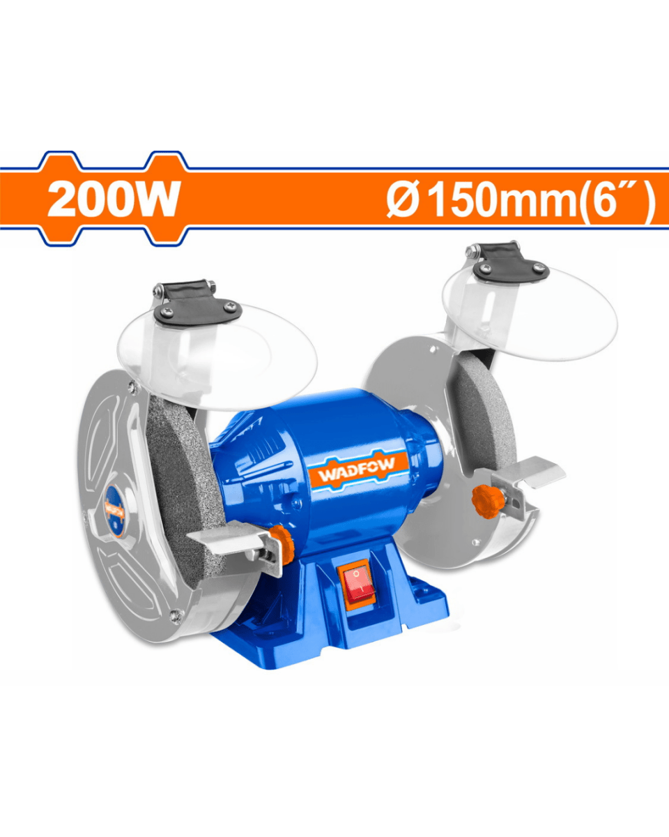Wadfow Bench Grinder 150mm - ToolMaster - Sri Lanka's Trusted Powertool Store.