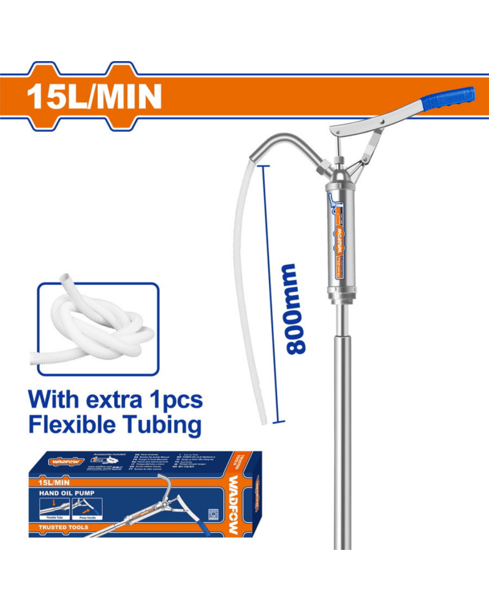 Wadfow Hand Oil Pump 15L/min - ToolMaster - Sri Lanka's Trusted Powertool Store.