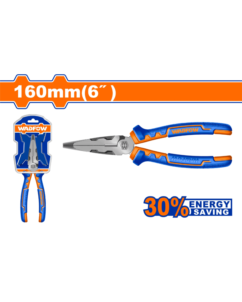 Wadfow Long Nose Pliers 6" 160mm- ToolMaster Sri Lanka