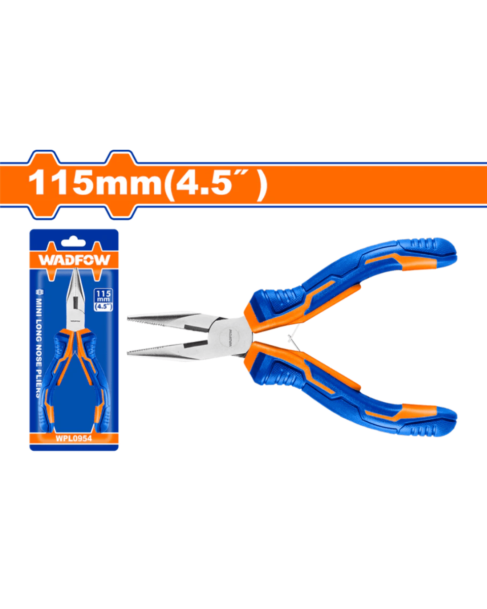 Wadfow Mini Long Nose Pliers 4.5" 115mm- ToolMaster Sri Lanka