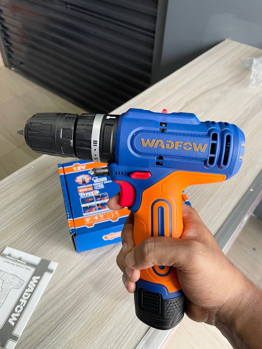 Wadfow USB-C Cordless Impact Drill 12V 20N-m- ToolMaster Sri Lanka